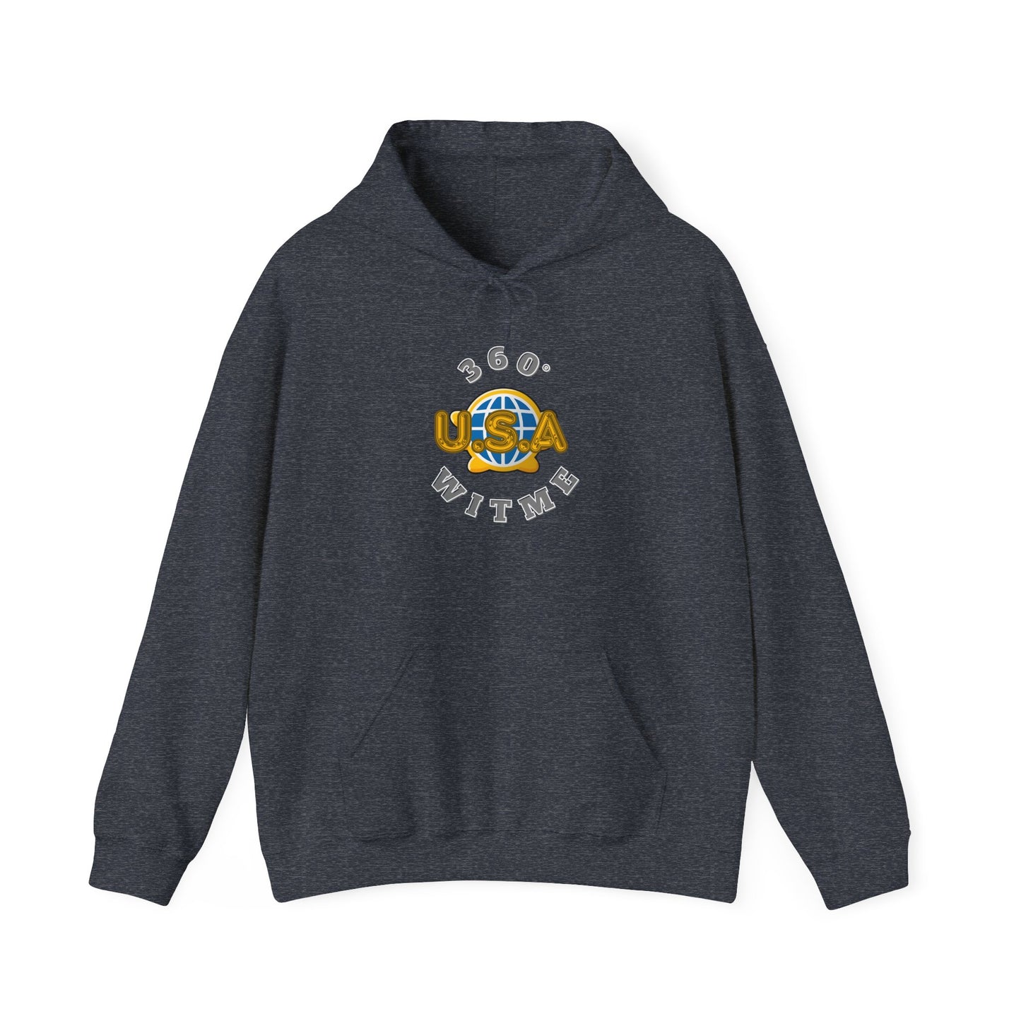 PLAYAUDIOMUSIC® 360WITME™ USA GLOBAL Hoodie