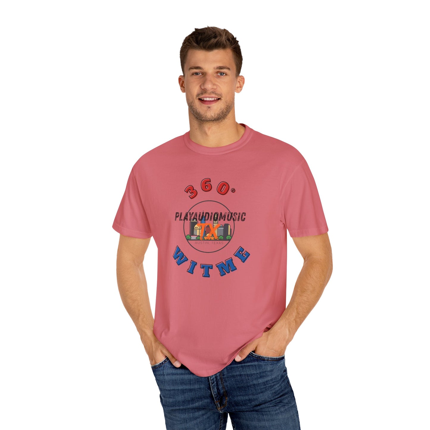 PLAYAUDIOMUSIC® 360WITME™ PXTX TEE