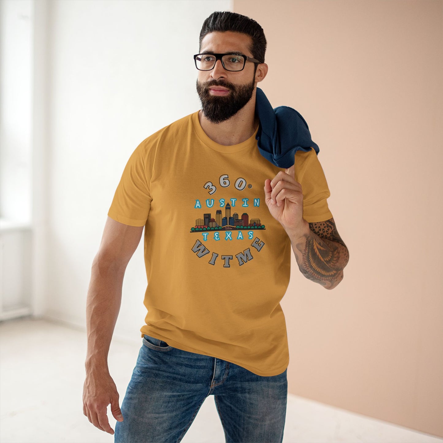 PLAYAUDIOMUSIC® 360WITME™ AUSTIN TEXAS Tee