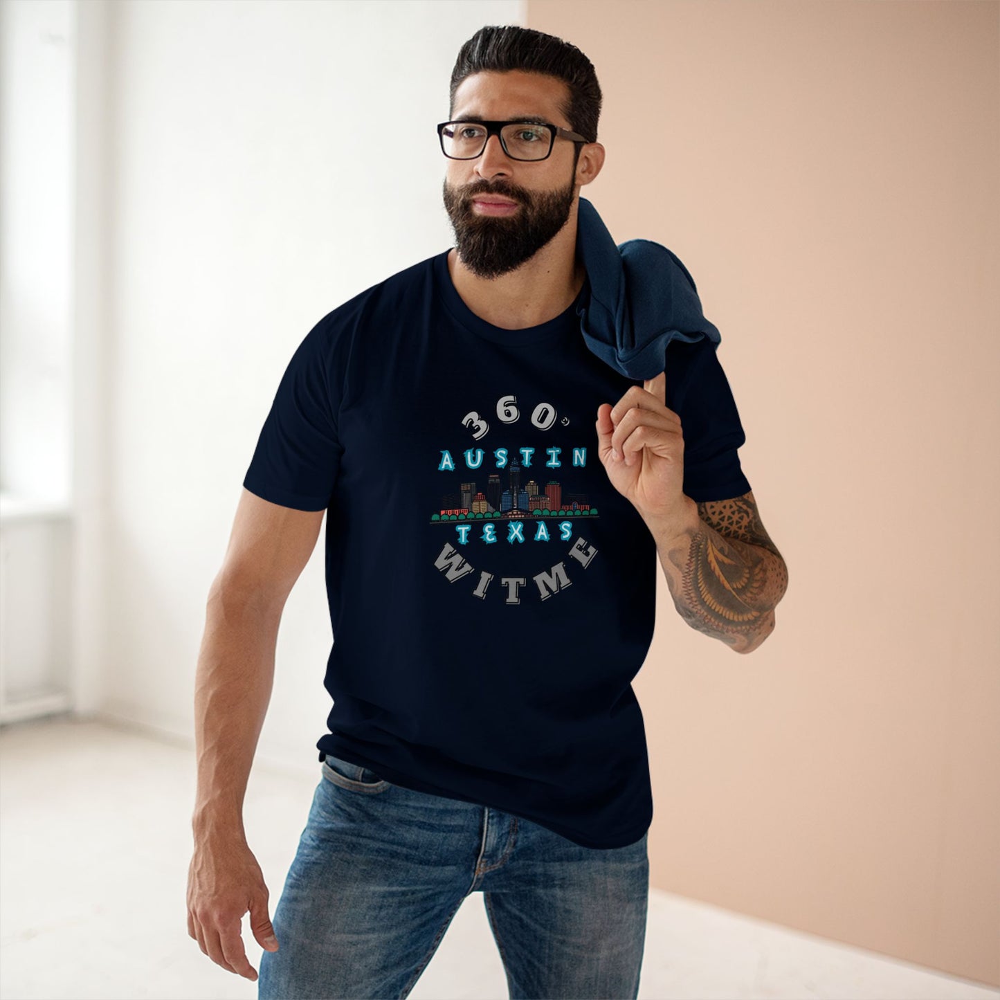 PLAYAUDIOMUSIC® 360WITME™ AUSTIN TEXAS Tee