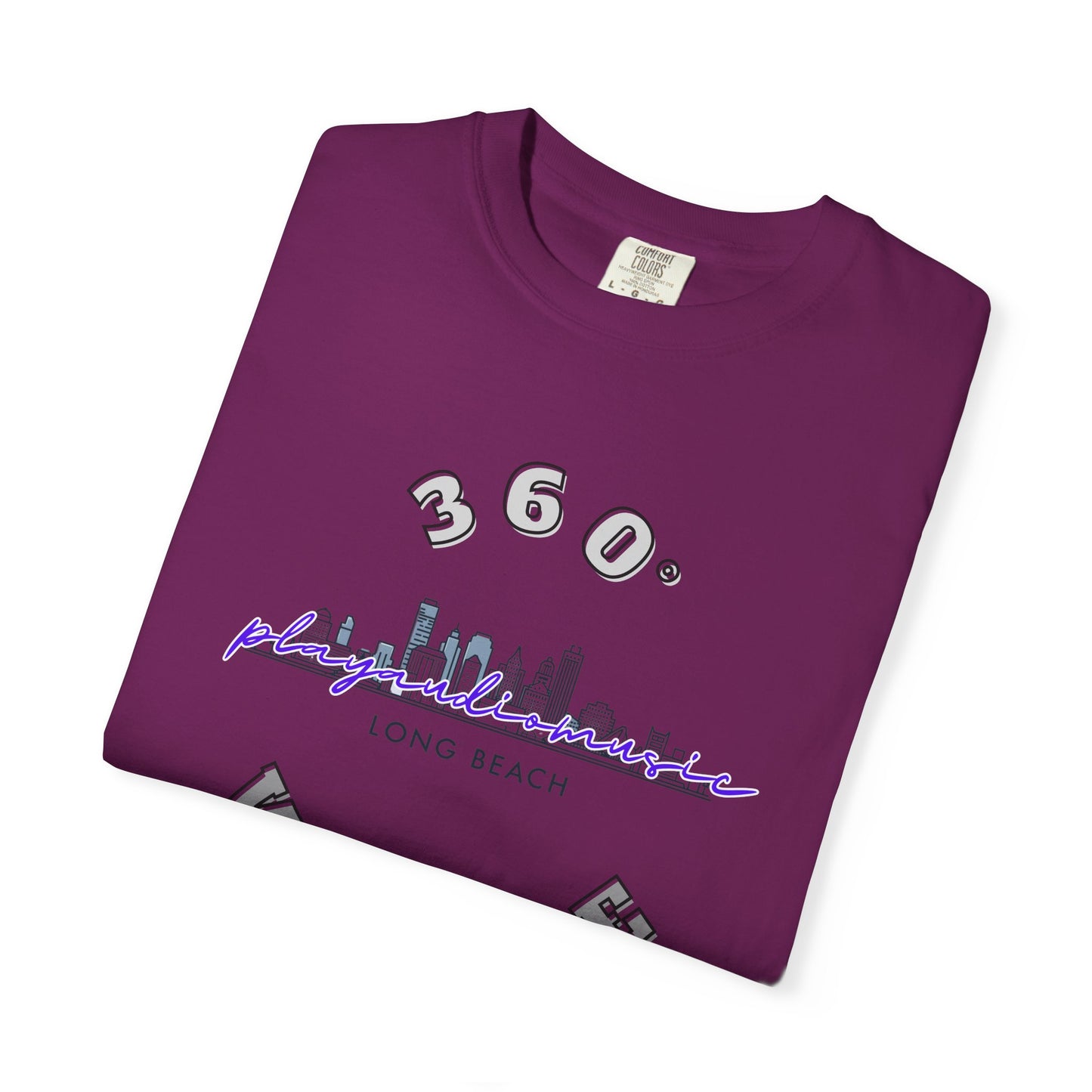 PLAYAUDIOMUSIC® 360WITME™ Long Beach TEE