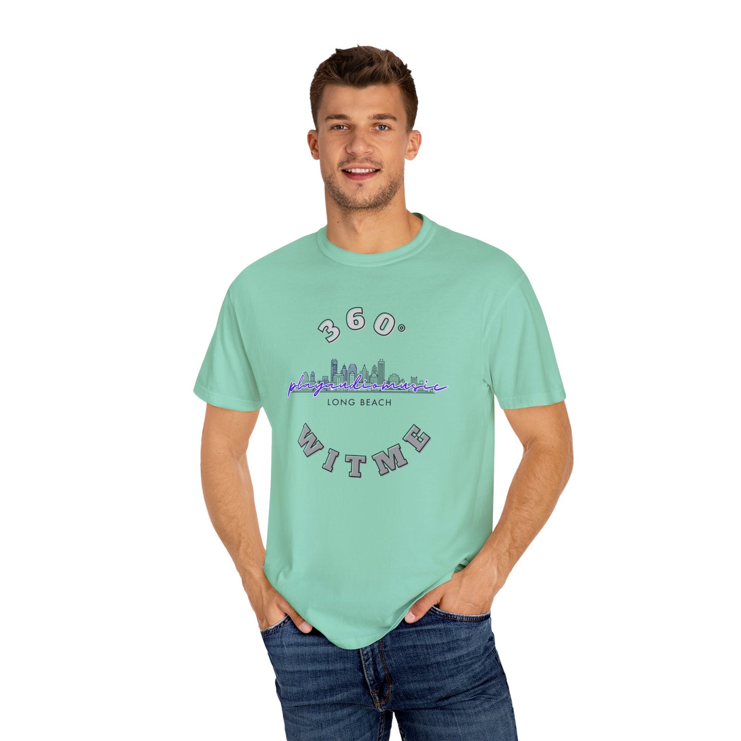 PLAYAUDIOMUSIC® 360WITME™ Long Beach TEE