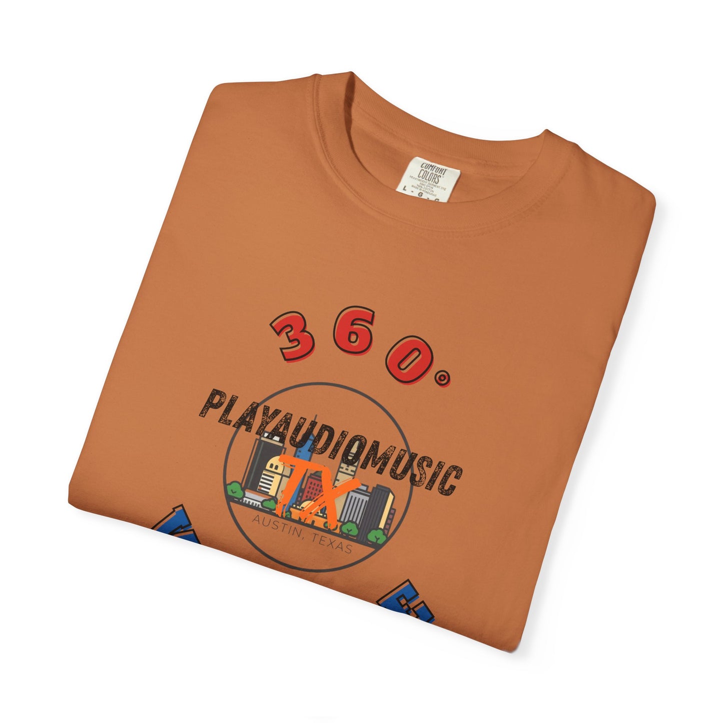 PLAYAUDIOMUSIC® 360WITME™ PXTX TEE