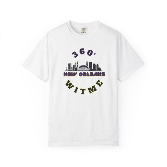 PLAYAUDIOMUSIC® 360WITME™ ORLEANS CITY TEE