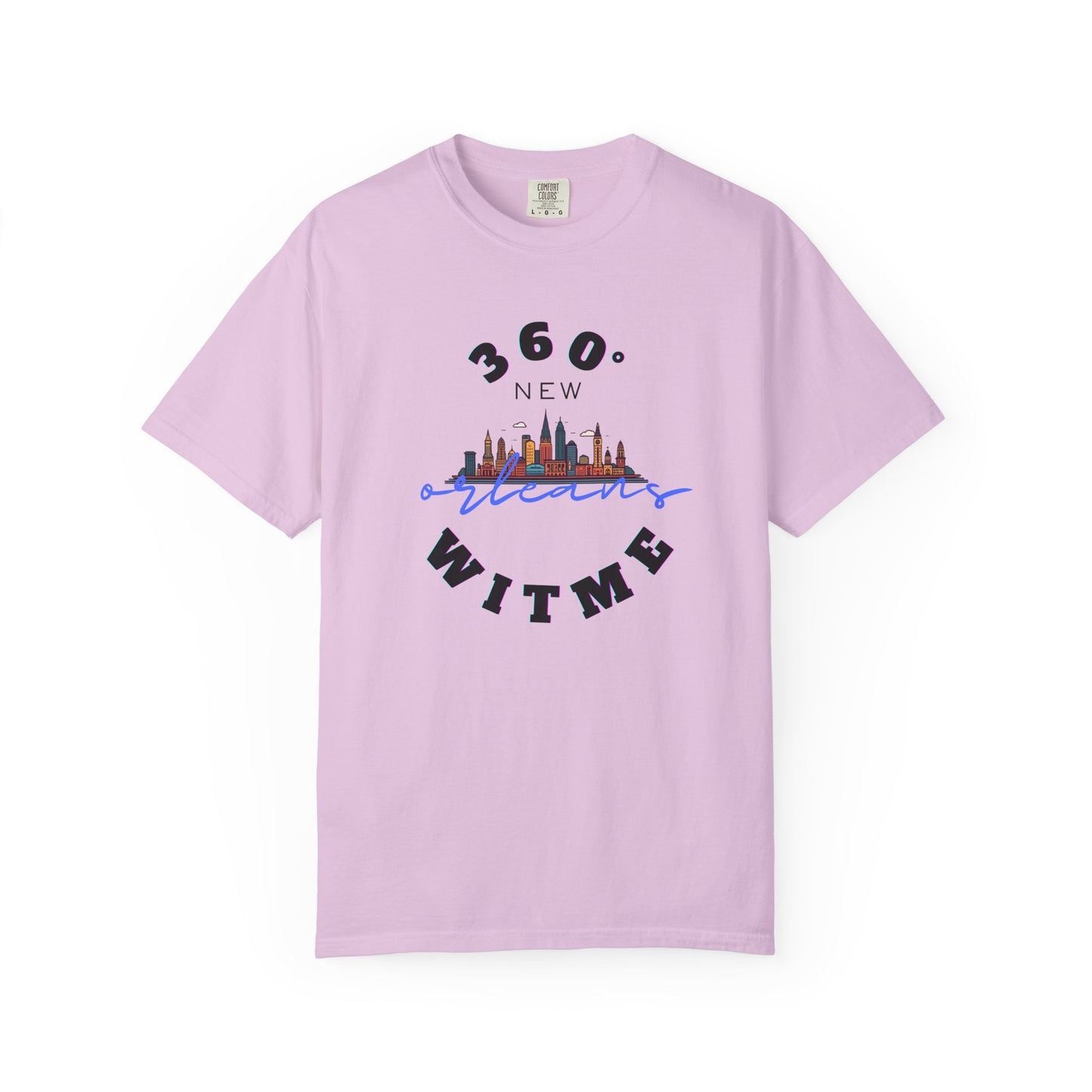 PLAYAUDIOMUSIC® 360WITME™ New Orleans Skyline TEE