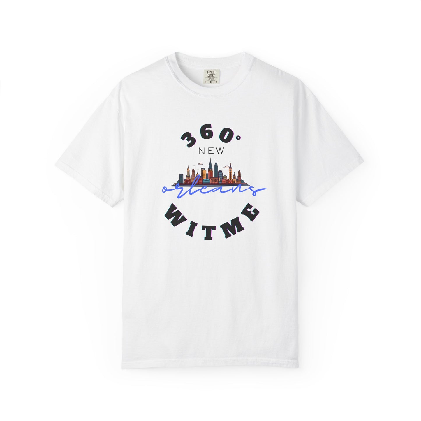 PLAYAUDIOMUSIC® 360WITME™ New Orleans Skyline TEE