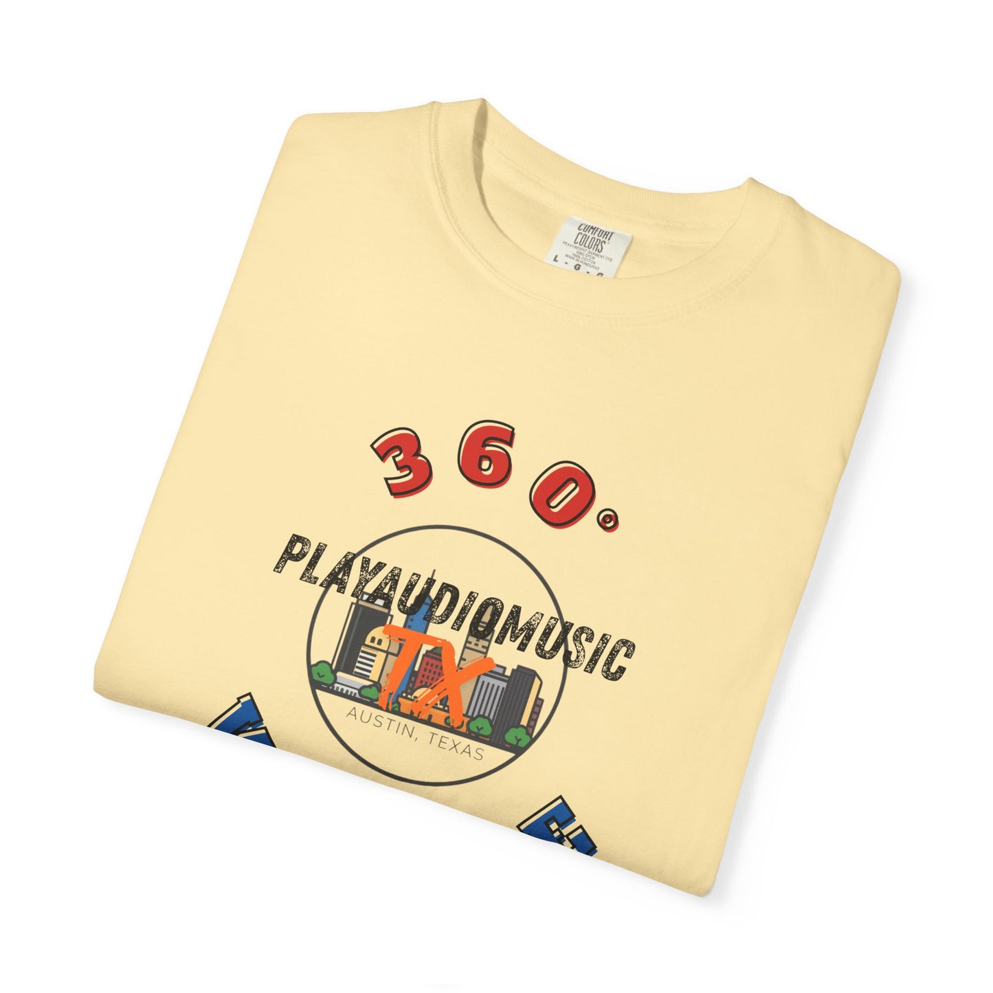 PLAYAUDIOMUSIC® 360WITME™ PXTX TEE