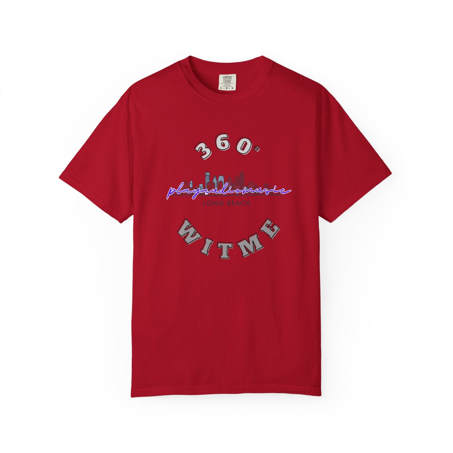 PLAYAUDIOMUSIC® 360WITME™ Long Beach TEE