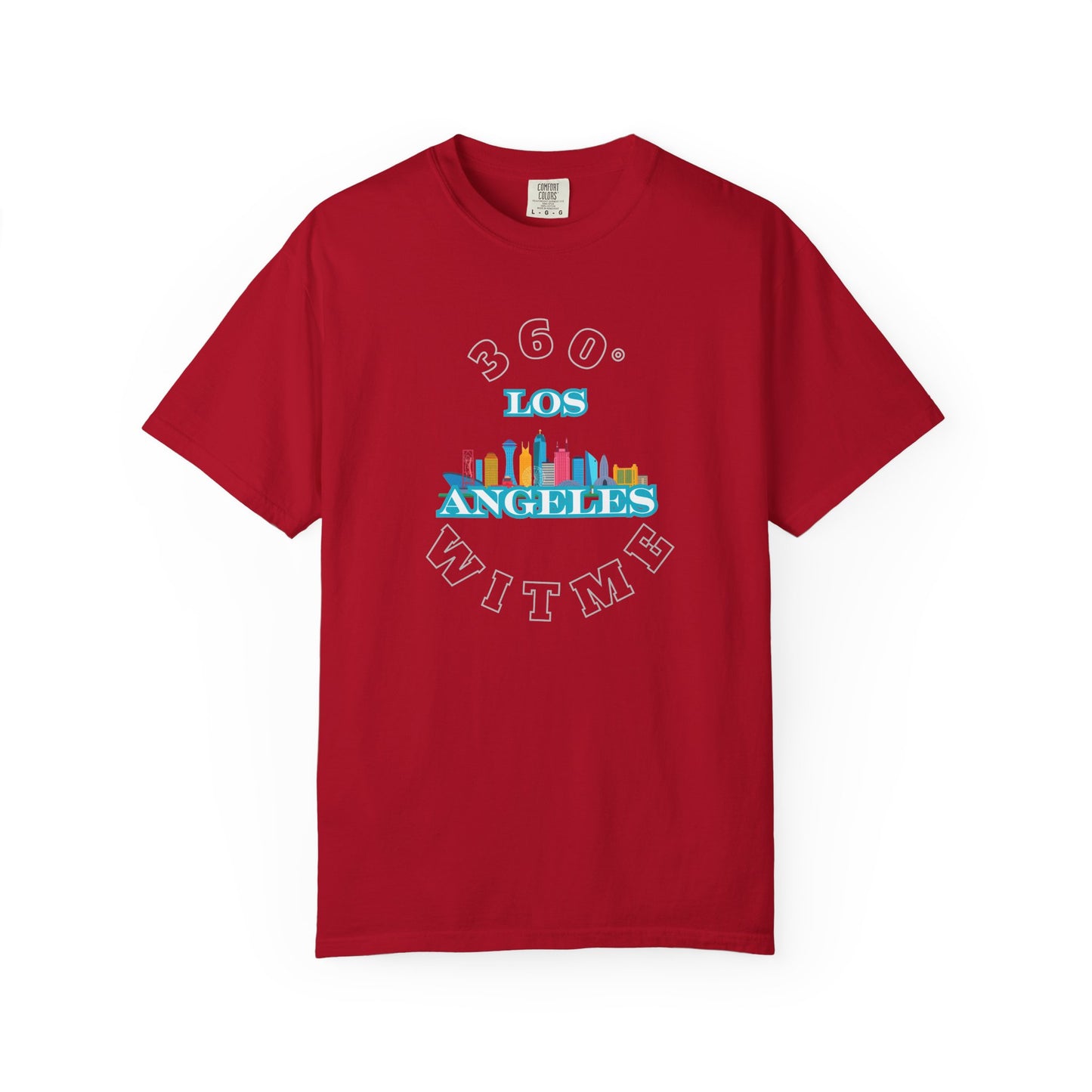 PLAYAUDIOMUSIC® 360WITME™ Los Angeles City TEE