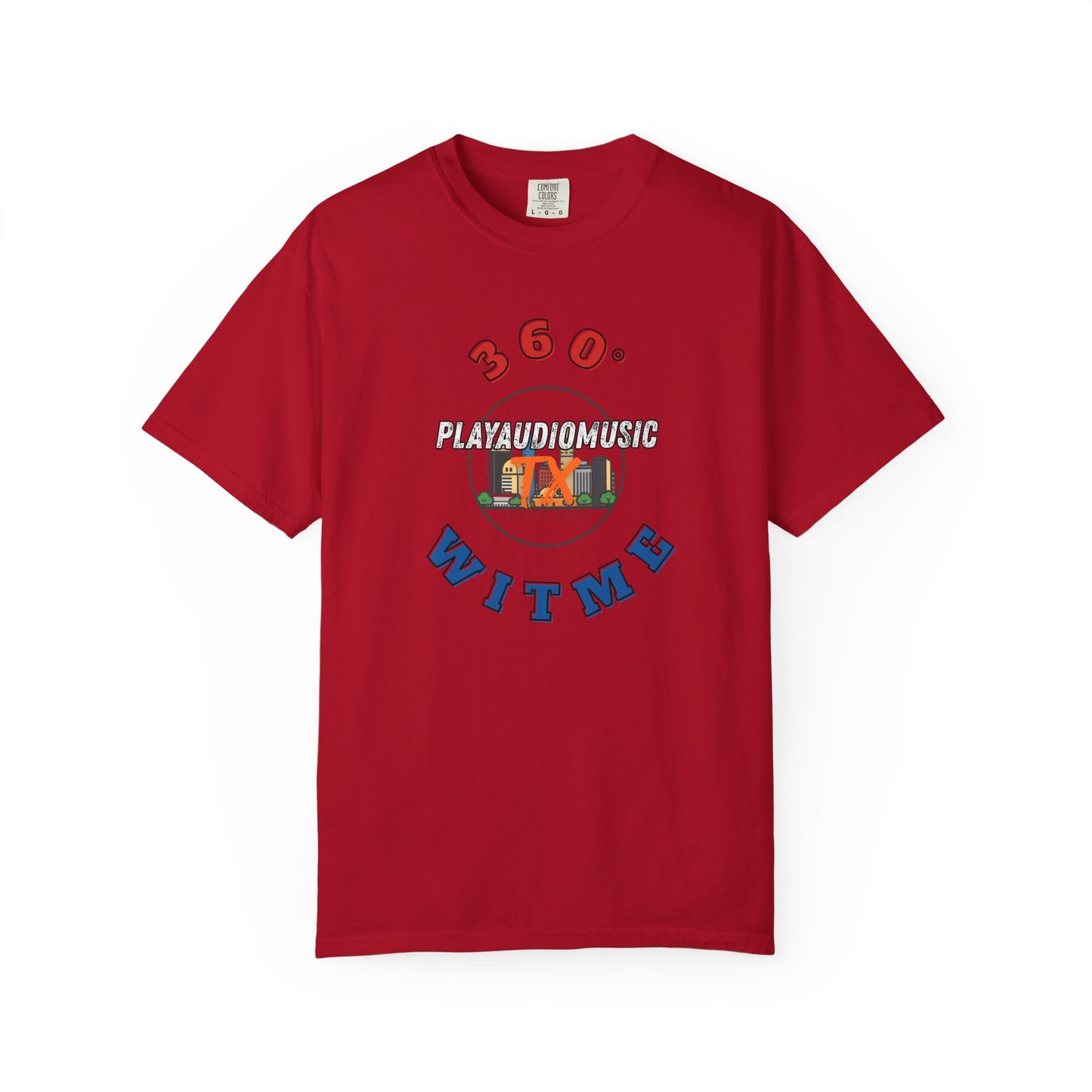 PLAYAUDIOMUSIC® 360WITME™ PXTX TEE