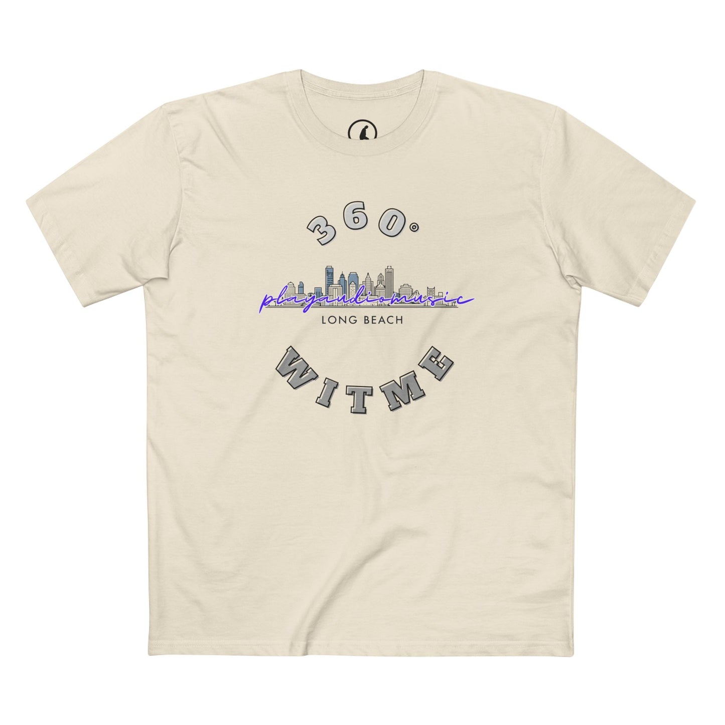 PLAYAUDIOMUSIC® 360WITME™ Long Beach City Tee