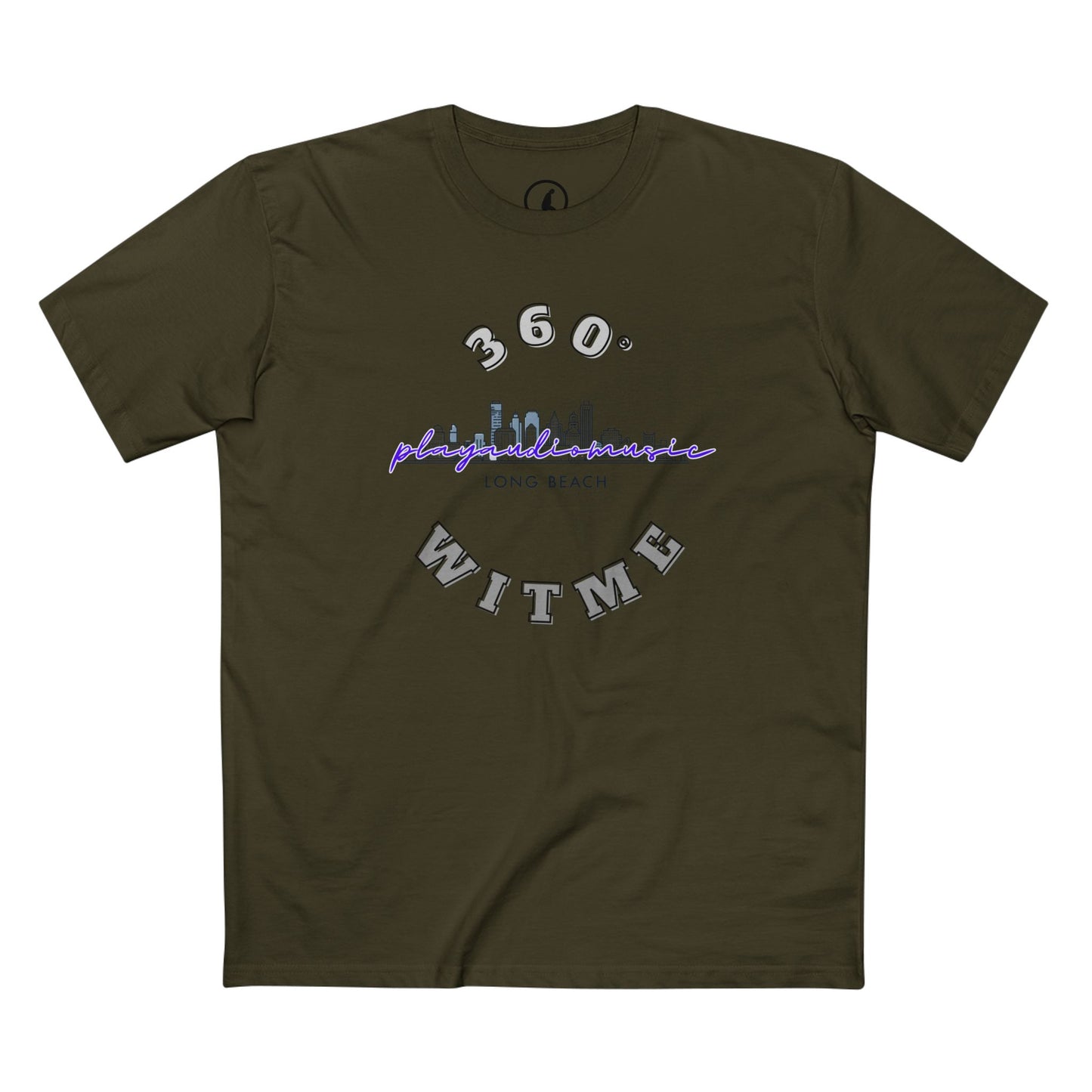 PLAYAUDIOMUSIC® 360WITME™ Long Beach City Tee