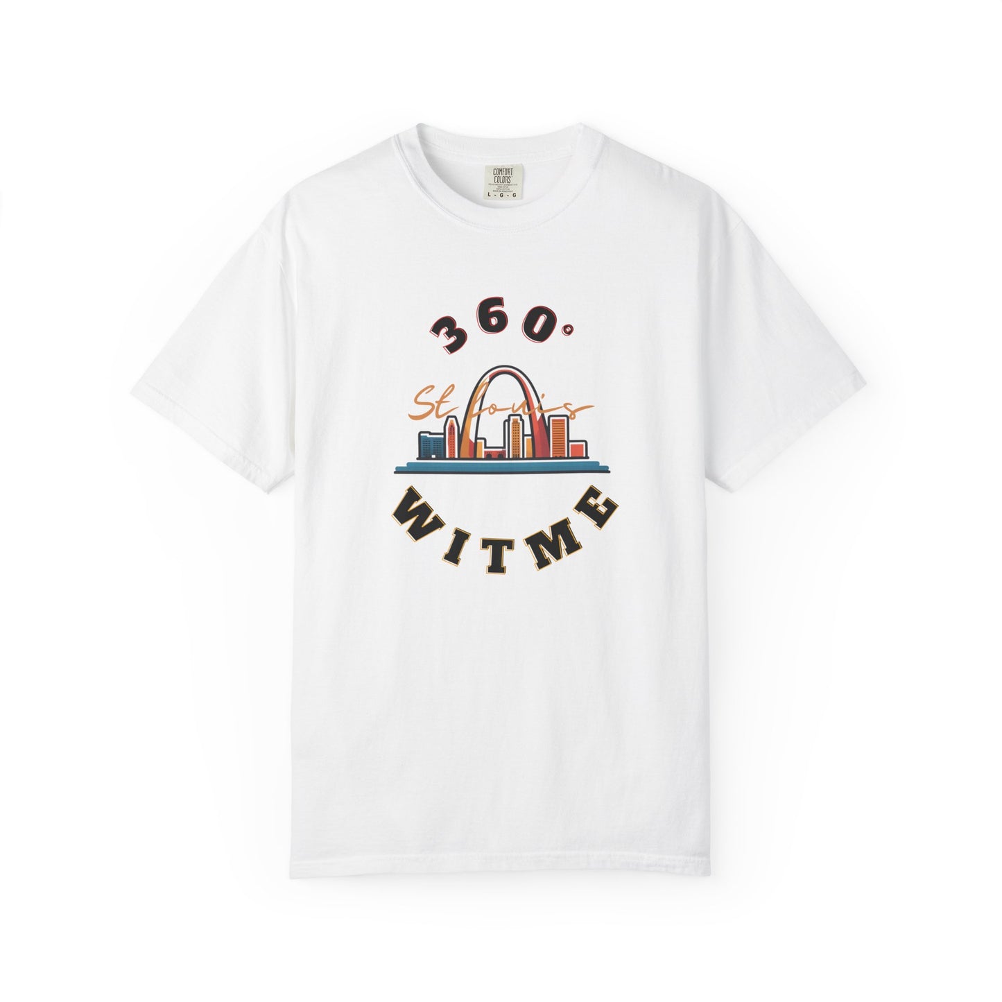 PLAYAUDIOMUSIC® 360WITME™ StLouis ARCH CITY TEE