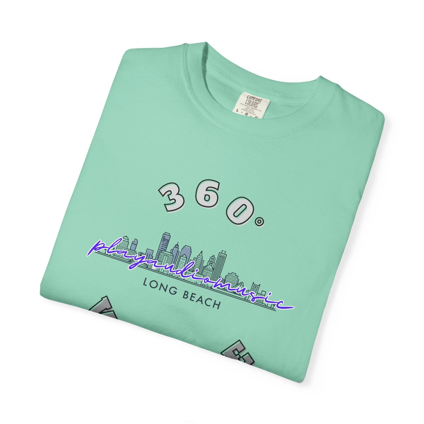 PLAYAUDIOMUSIC® 360WITME™ Long Beach TEE