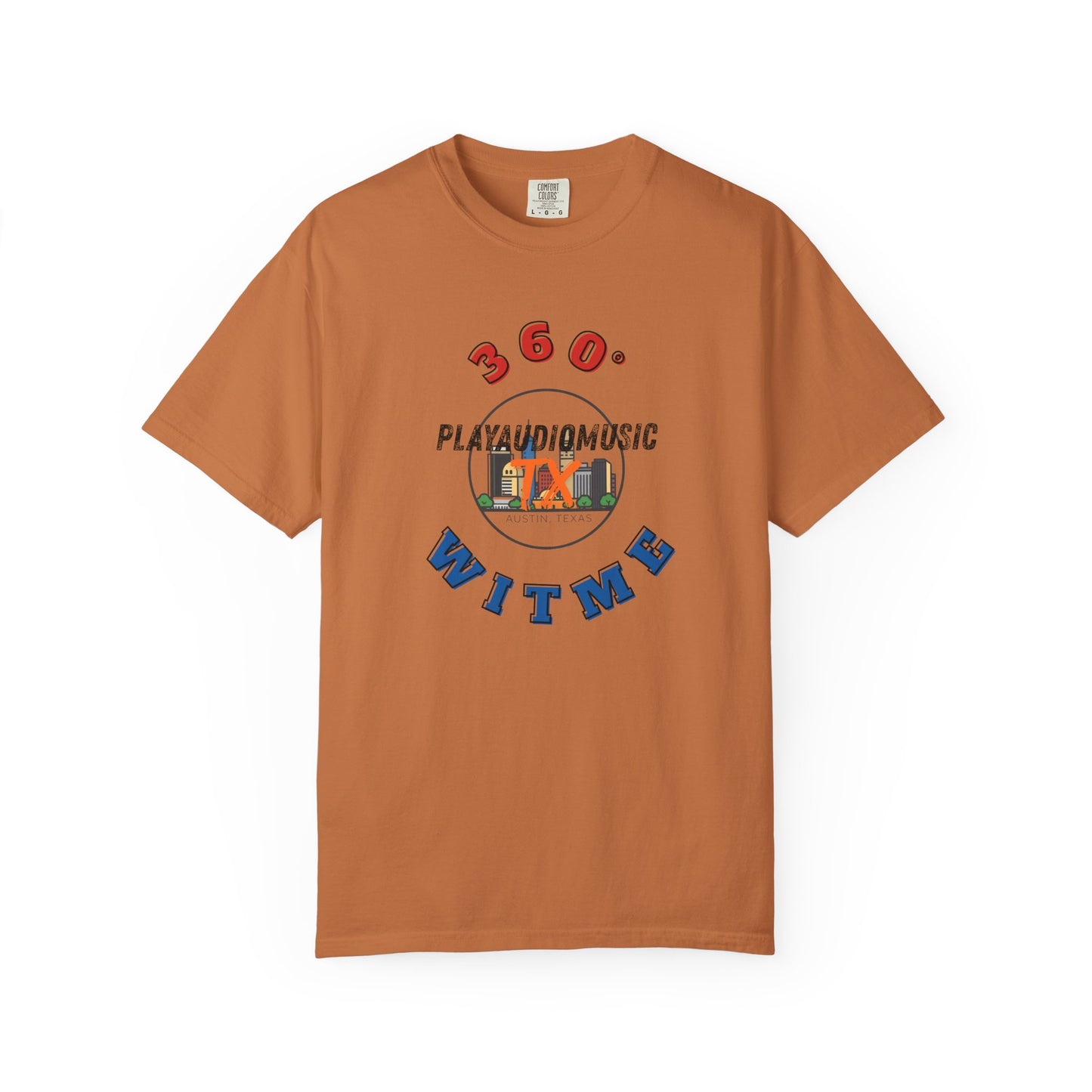 PLAYAUDIOMUSIC® 360WITME™ PXTX TEE
