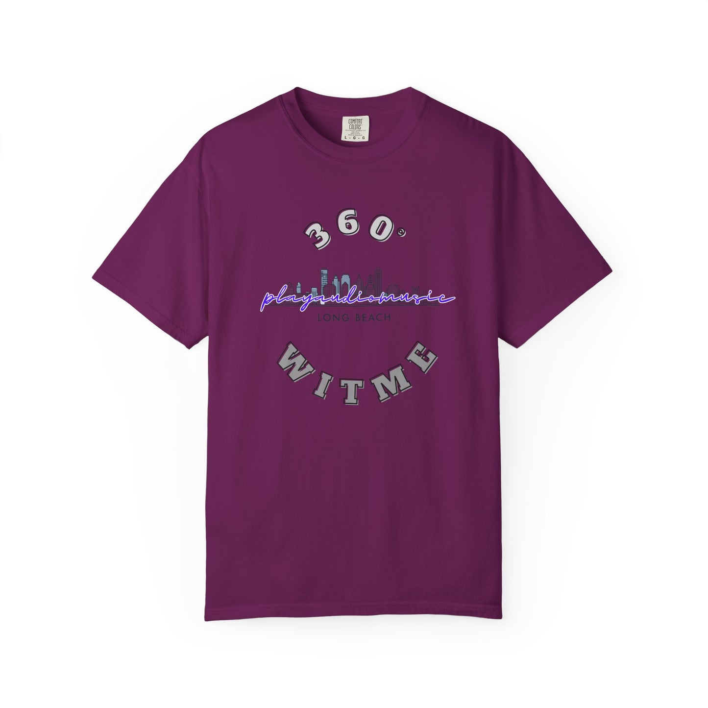 PLAYAUDIOMUSIC® 360WITME™ Long Beach TEE