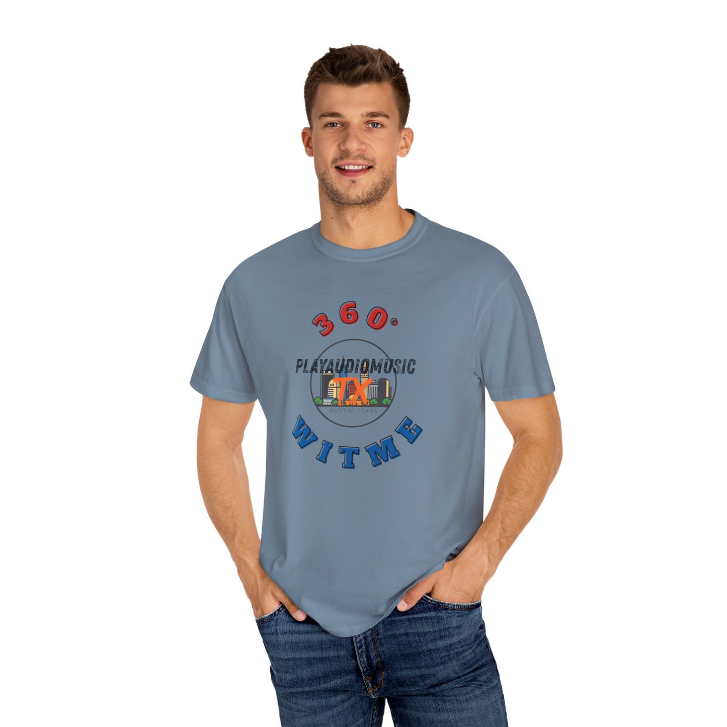 PLAYAUDIOMUSIC® 360WITME™ PXTX TEE