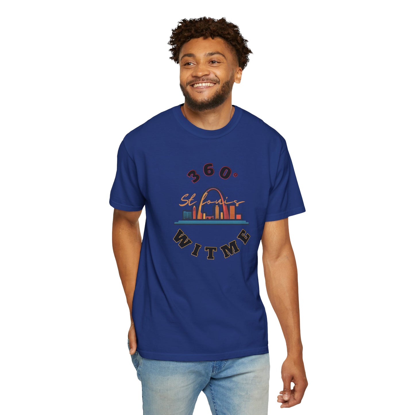 PLAYAUDIOMUSIC® 360WITME™ StLouis ARCH CITY TEE