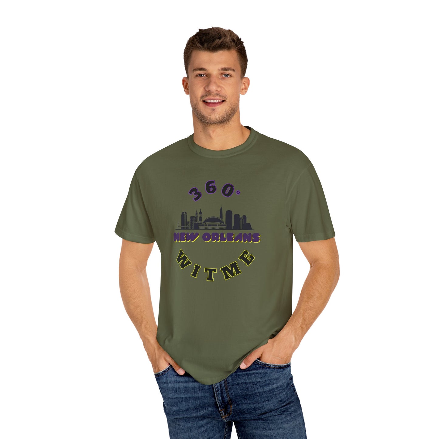 PLAYAUDIOMUSIC® 360WITME™ ORLEANS CITY TEE