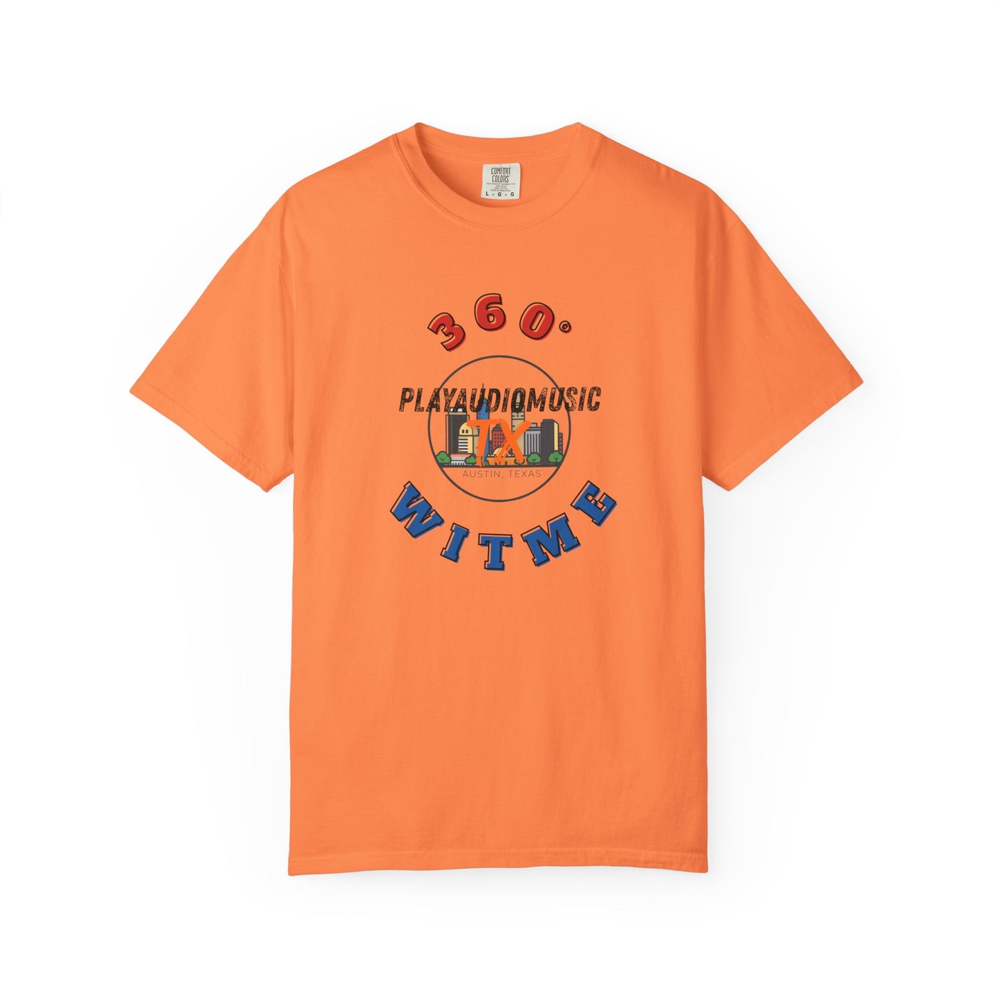 PLAYAUDIOMUSIC® 360WITME™ PXTX TEE