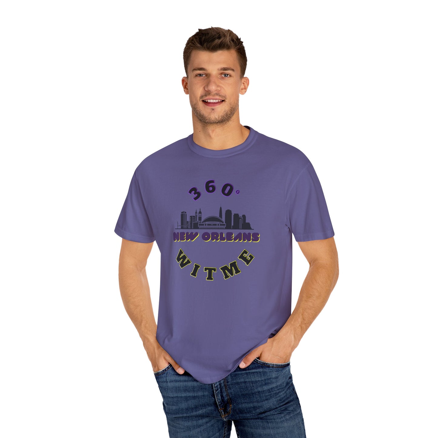 PLAYAUDIOMUSIC® 360WITME™ ORLEANS CITY TEE