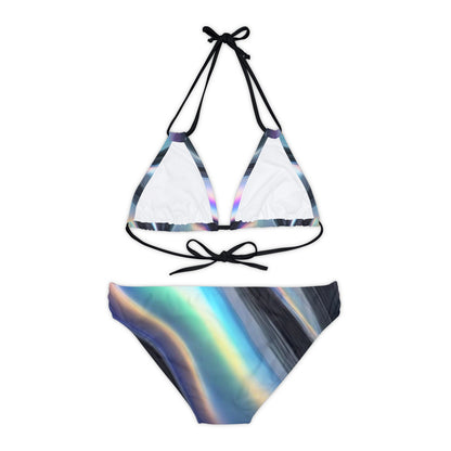 Girls' WHYTE DAWG HOLO ROCK Strappy Bikini