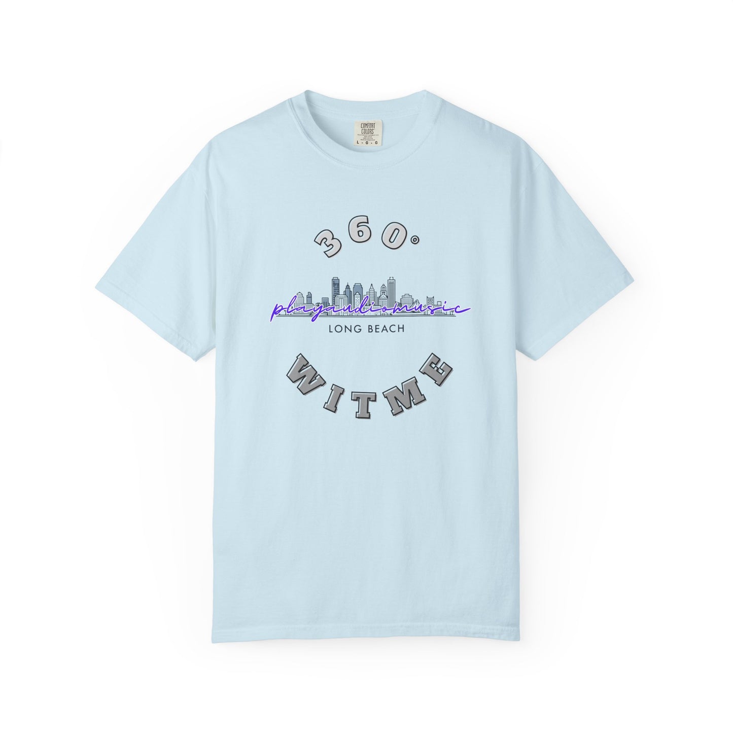 PLAYAUDIOMUSIC® 360WITME™ Long Beach TEE