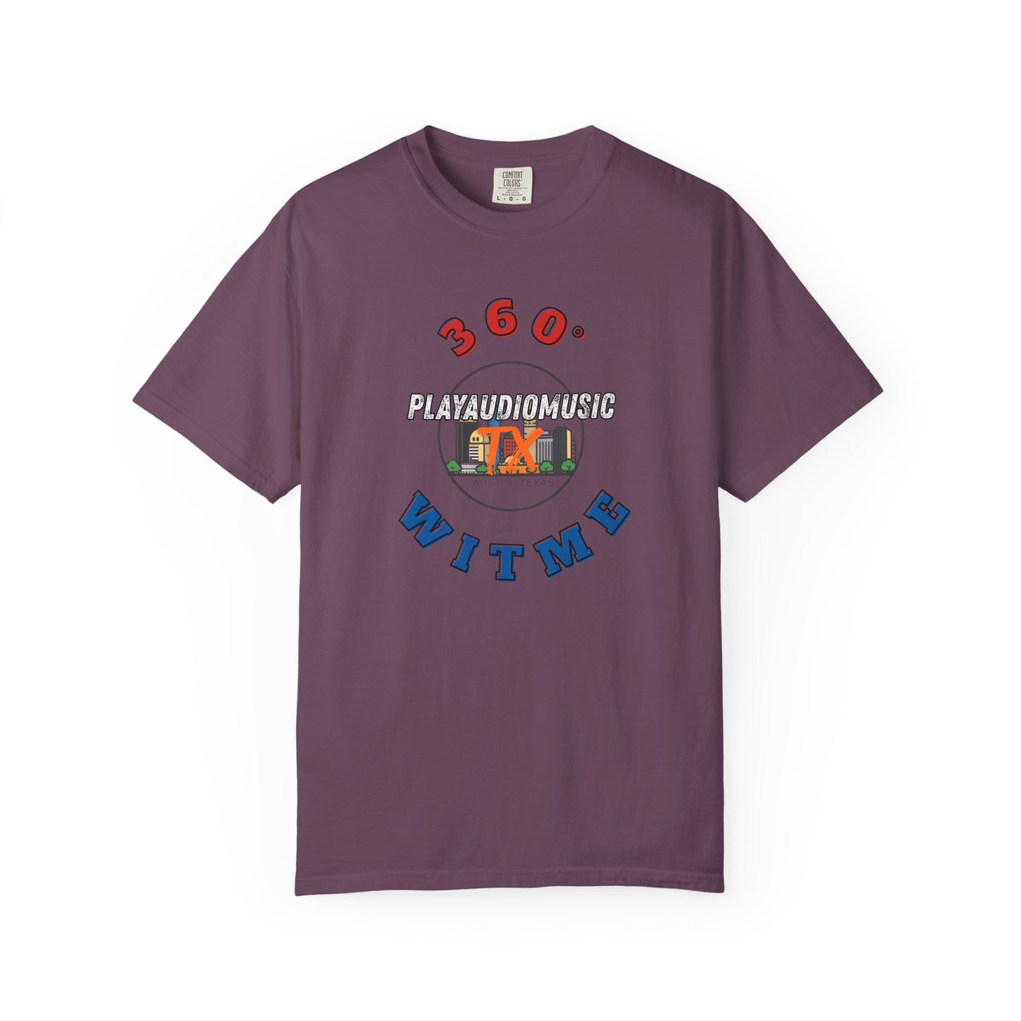 PLAYAUDIOMUSIC® 360WITME™ PXTX TEE