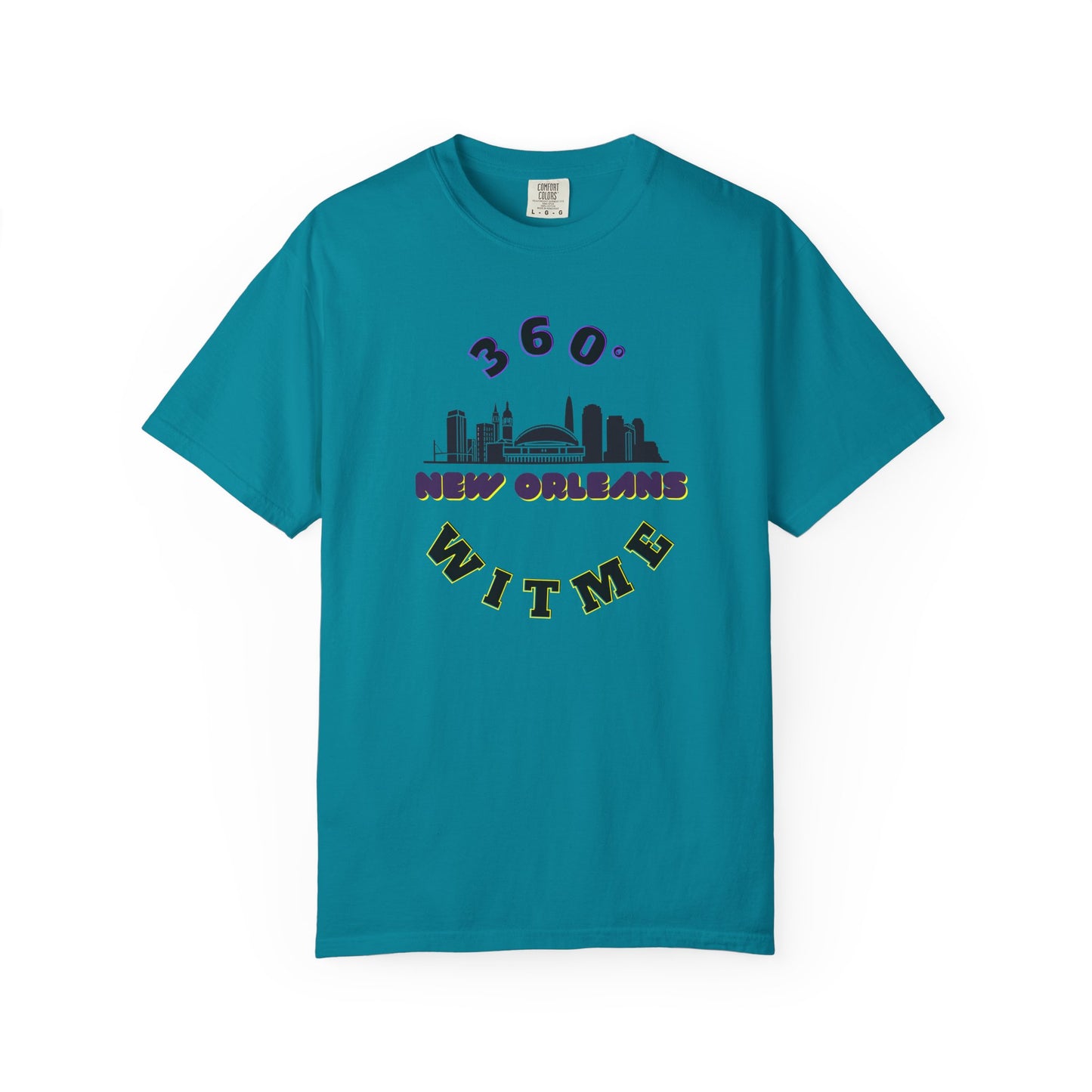 PLAYAUDIOMUSIC® 360WITME™ ORLEANS CITY TEE