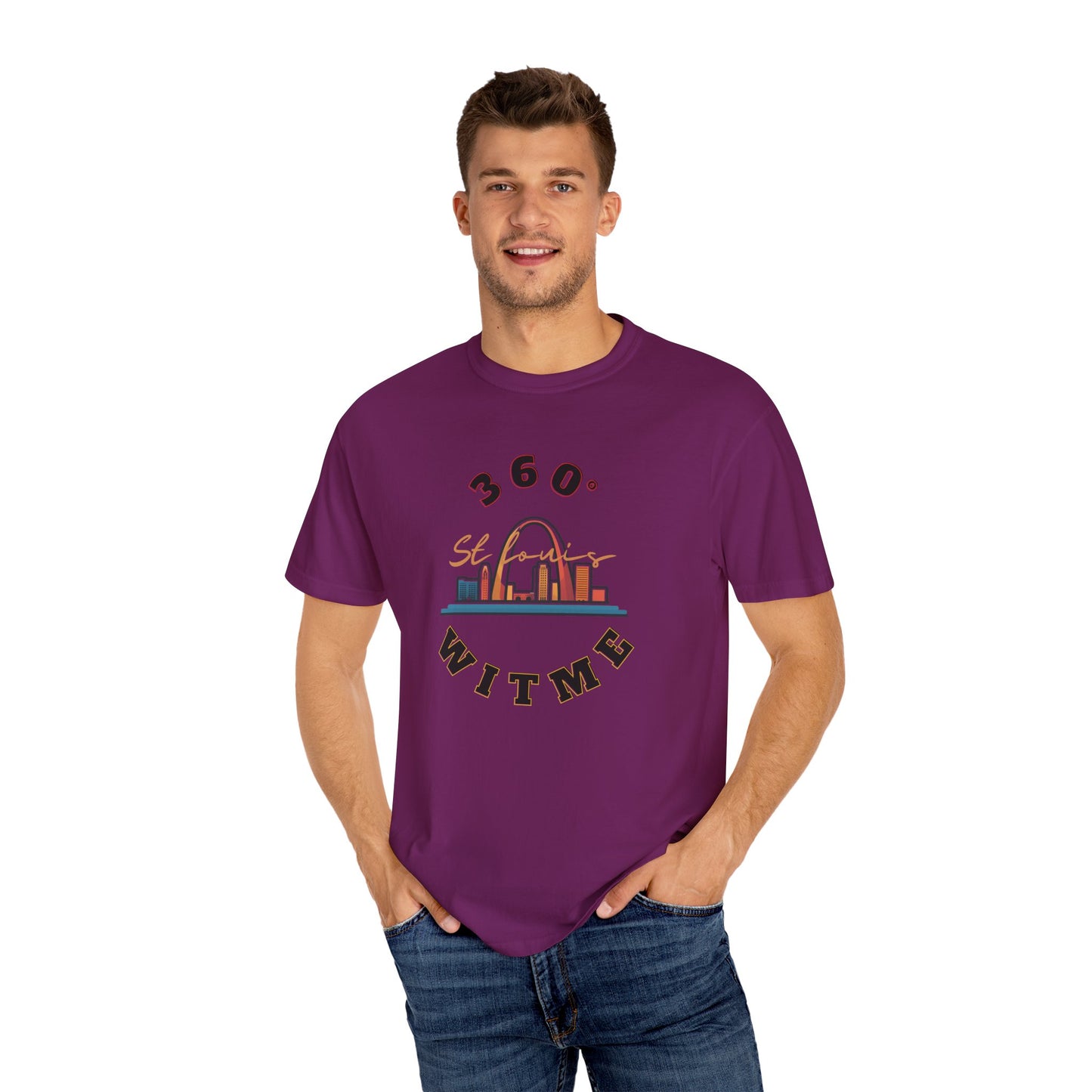 PLAYAUDIOMUSIC® 360WITME™ StLouis ARCH CITY TEE