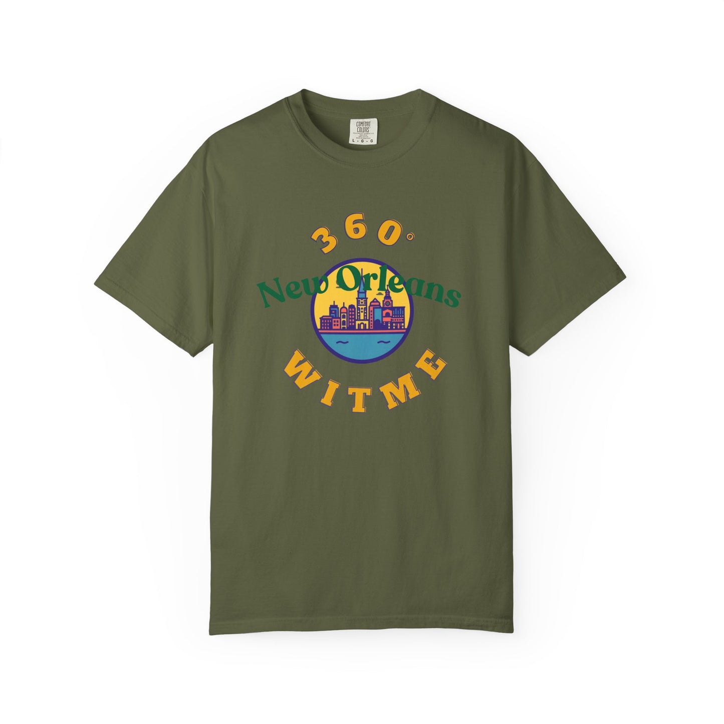 PLAYAUDIOMUSIC® 360WITME™ New Orleans TEE