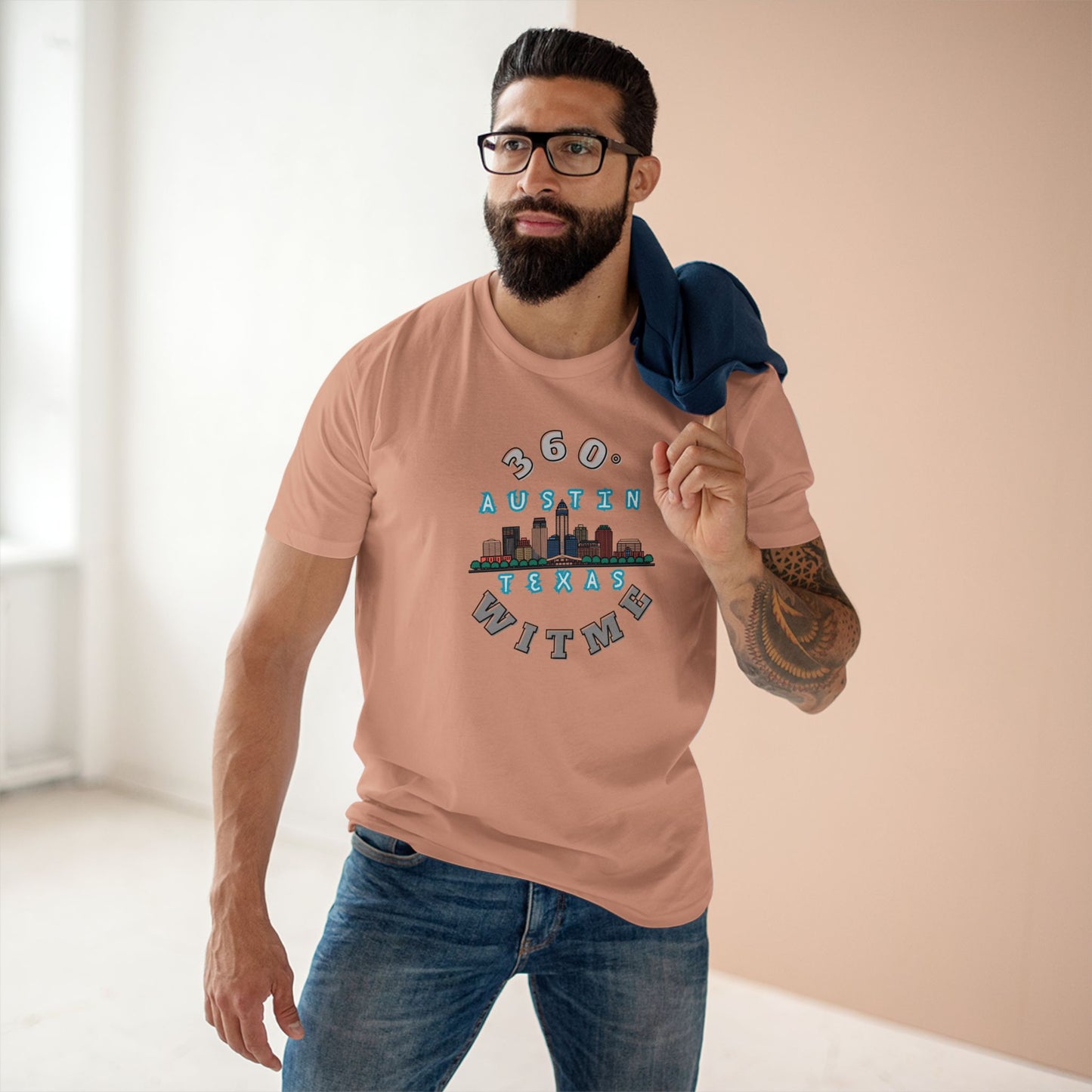 PLAYAUDIOMUSIC® 360WITME™ AUSTIN TEXAS Tee