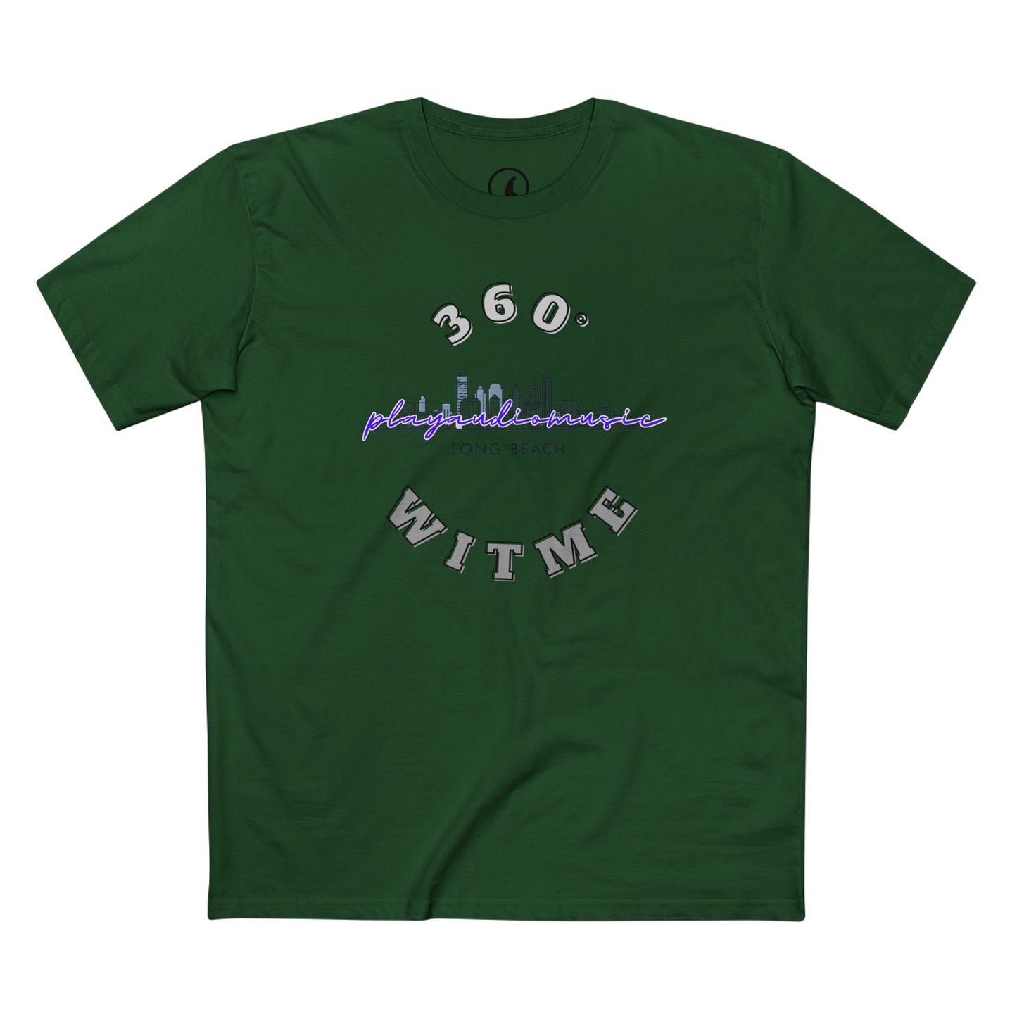 PLAYAUDIOMUSIC® 360WITME™ Long Beach City Tee