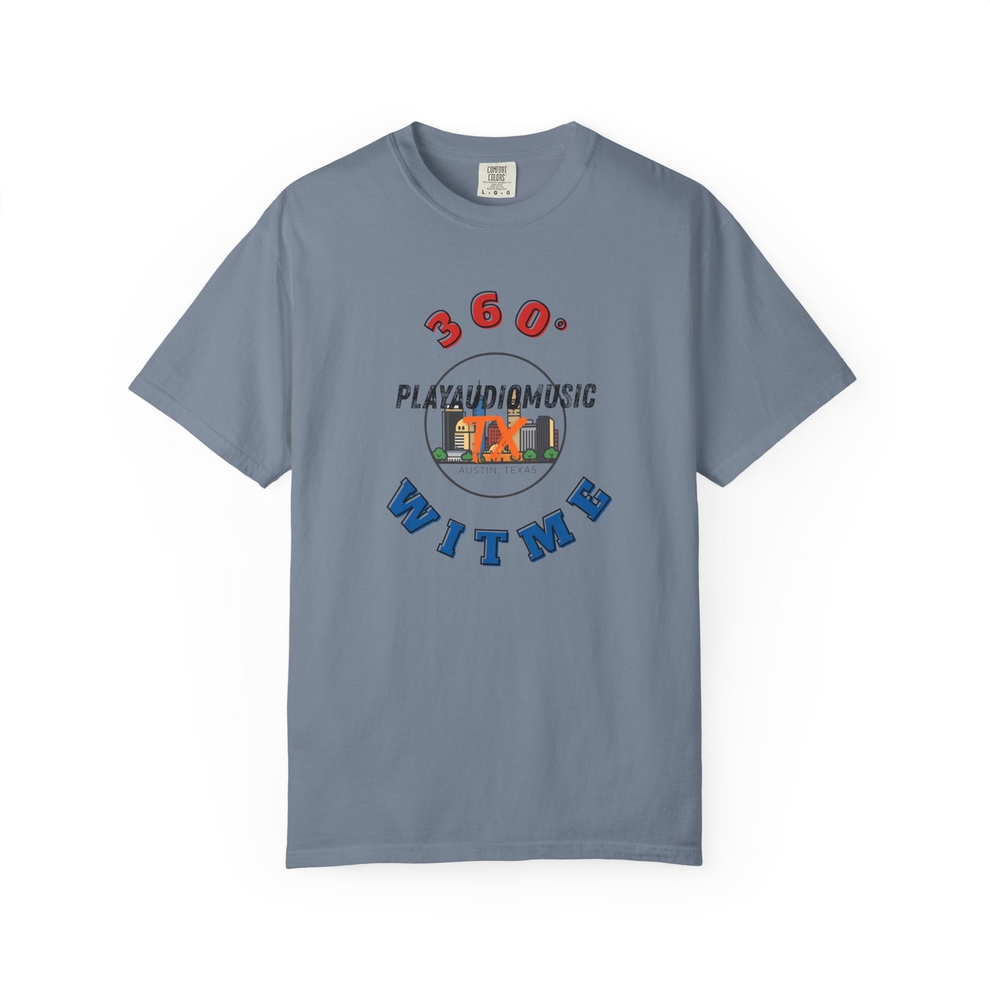 PLAYAUDIOMUSIC® 360WITME™ PXTX TEE
