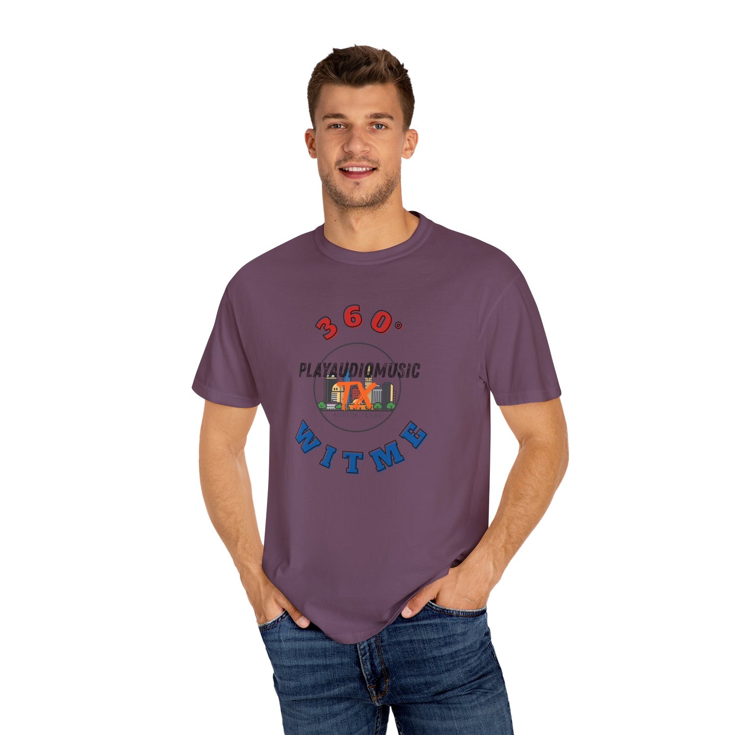 PLAYAUDIOMUSIC® 360WITME™ PXTX TEE