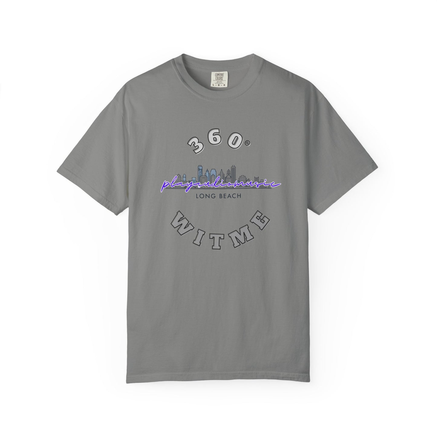 PLAYAUDIOMUSIC® 360WITME™ Long Beach TEE