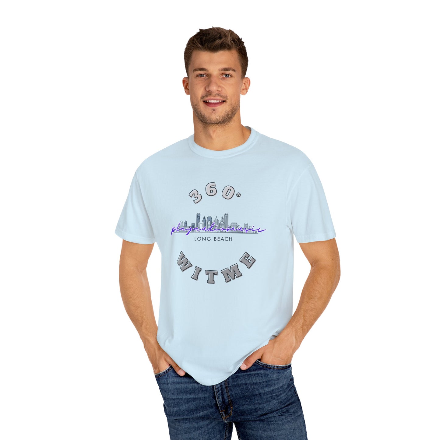 PLAYAUDIOMUSIC® 360WITME™ Long Beach TEE