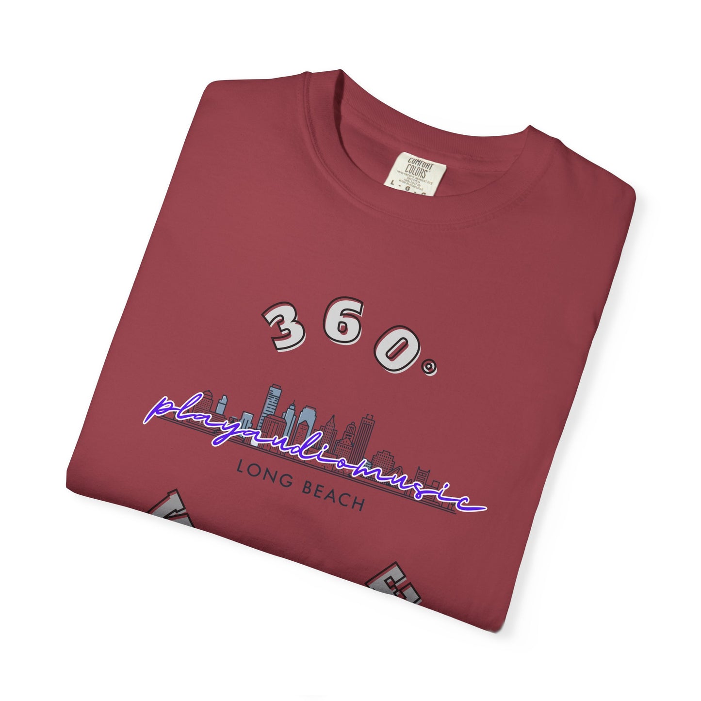 PLAYAUDIOMUSIC® 360WITME™ Long Beach TEE