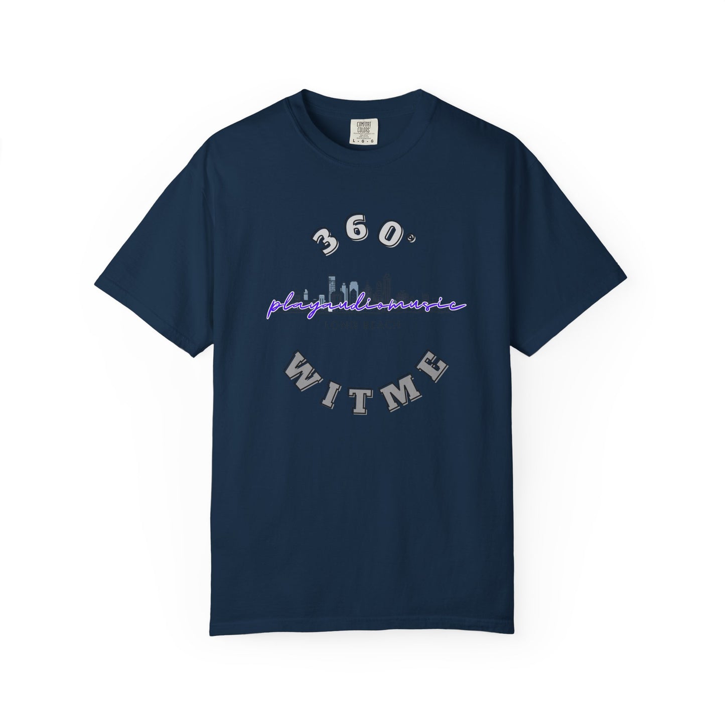 PLAYAUDIOMUSIC® 360WITME™ Long Beach TEE