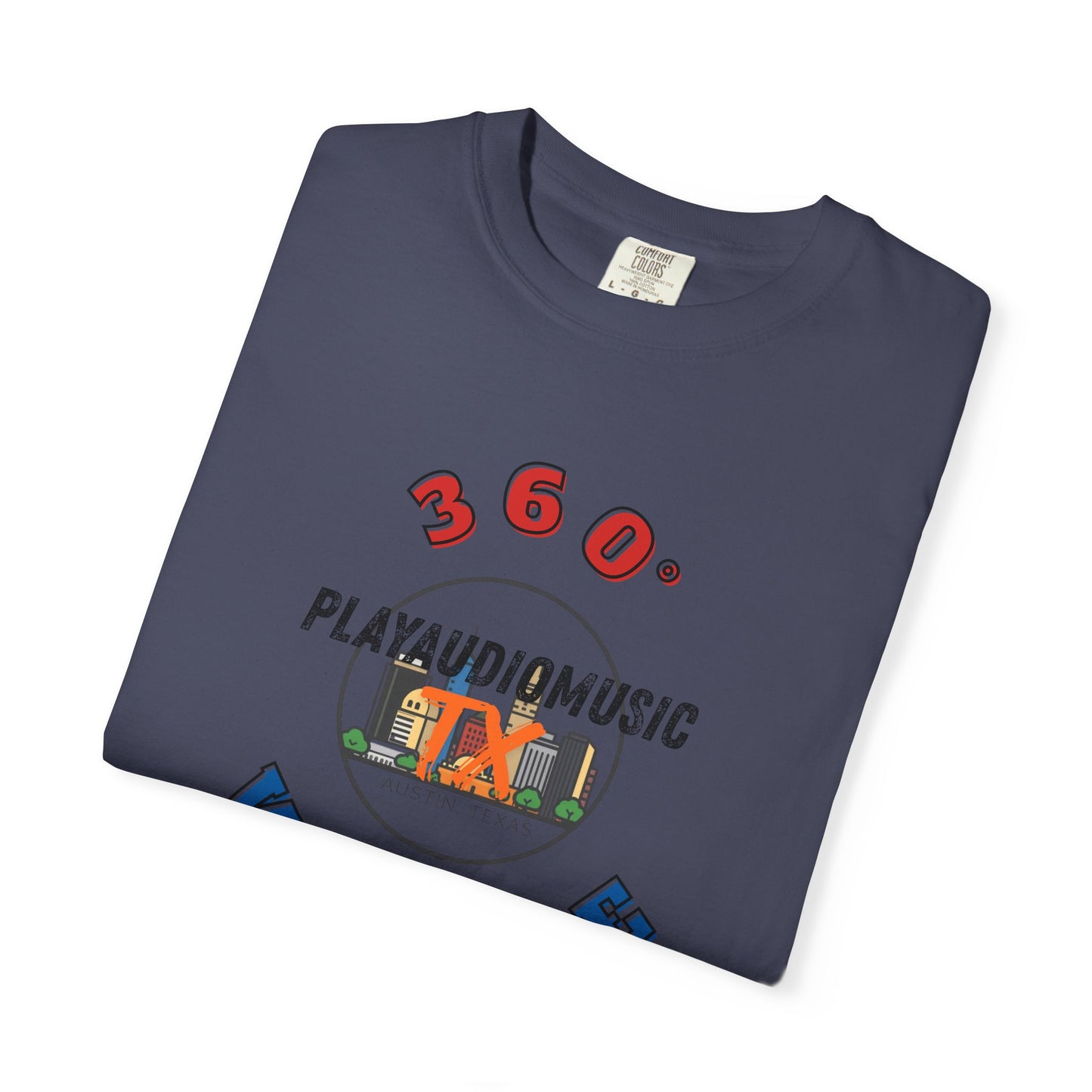 PLAYAUDIOMUSIC® 360WITME™ PXTX TEE