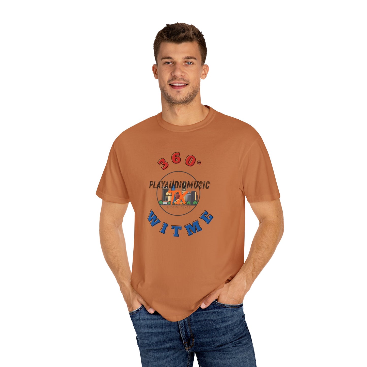 PLAYAUDIOMUSIC® 360WITME™ PXTX TEE