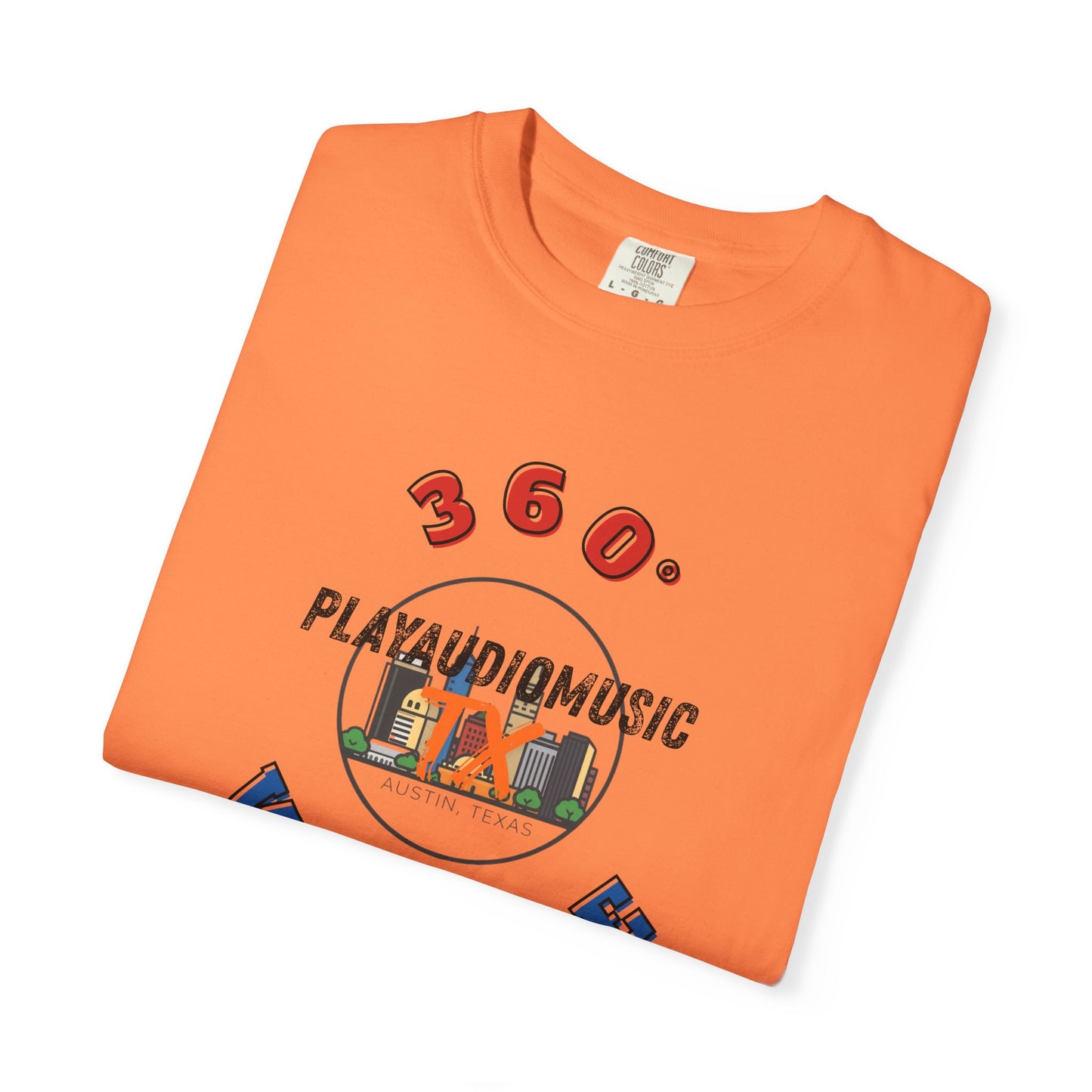PLAYAUDIOMUSIC® 360WITME™ PXTX TEE