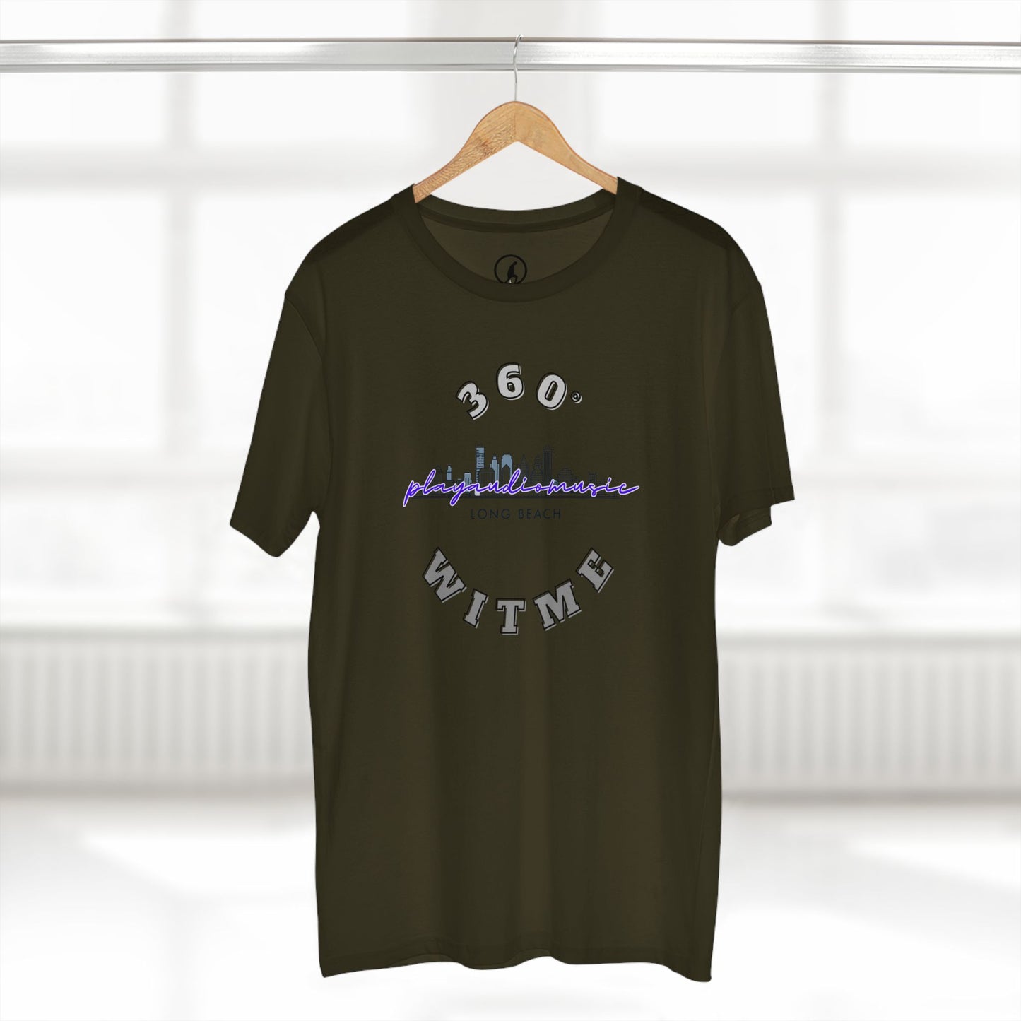PLAYAUDIOMUSIC® 360WITME™ Long Beach City Tee