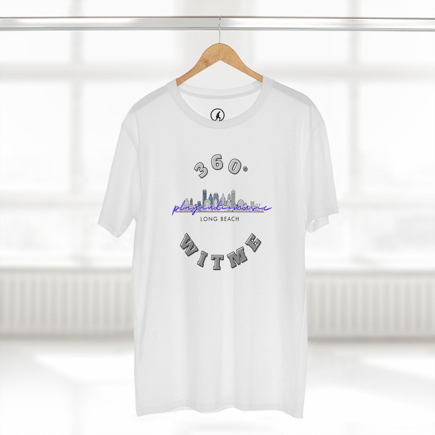 PLAYAUDIOMUSIC® 360WITME™ Long Beach City Tee