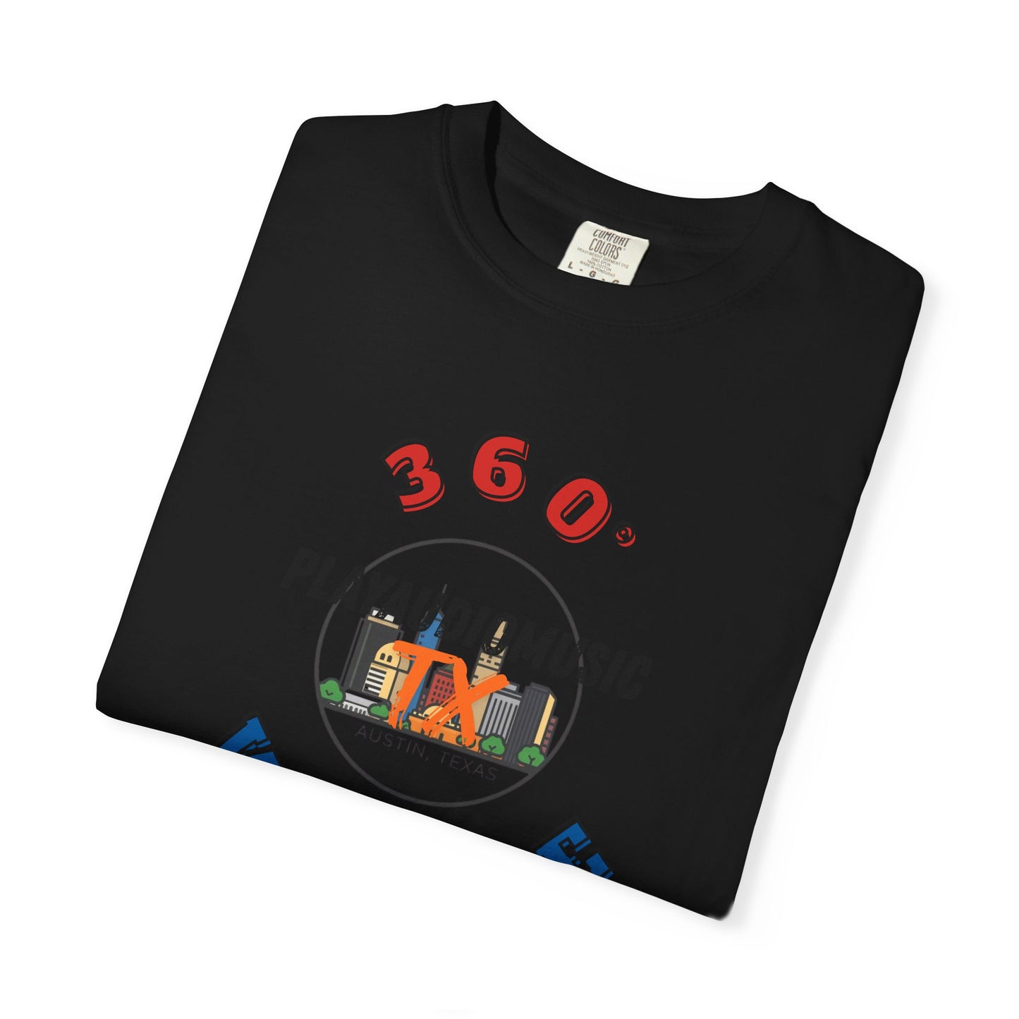 PLAYAUDIOMUSIC® 360WITME™ PXTX TEE