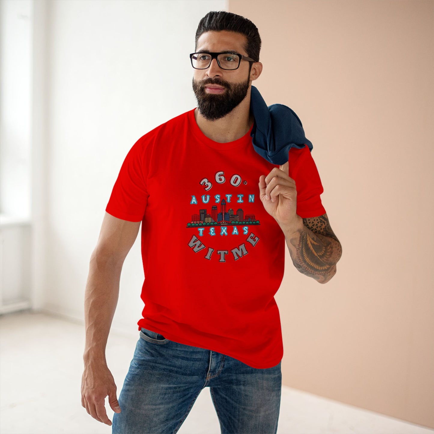 PLAYAUDIOMUSIC® 360WITME™ AUSTIN TEXAS Tee