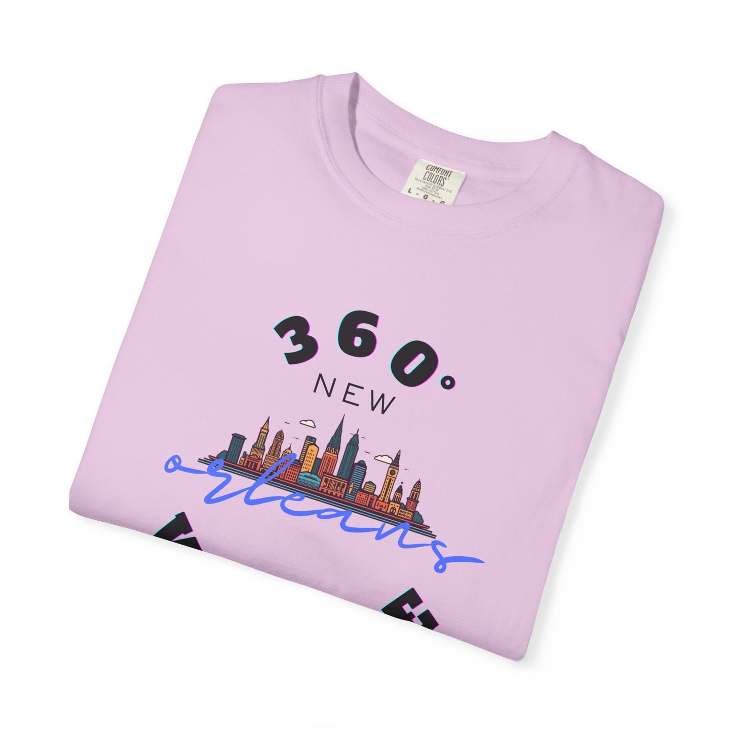 PLAYAUDIOMUSIC® 360WITME™ New Orleans Skyline TEE