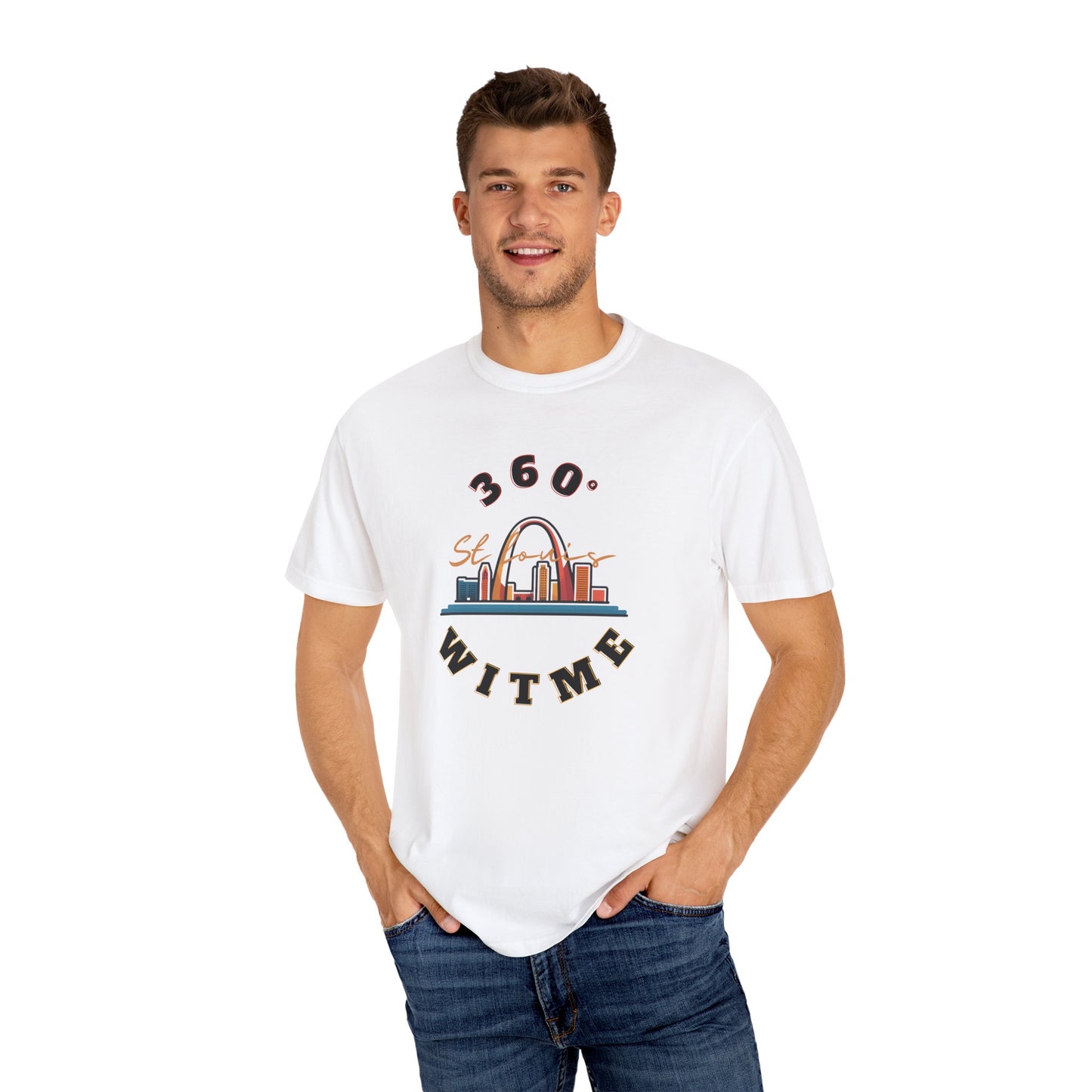 PLAYAUDIOMUSIC® 360WITME™ StLouis ARCH CITY TEE