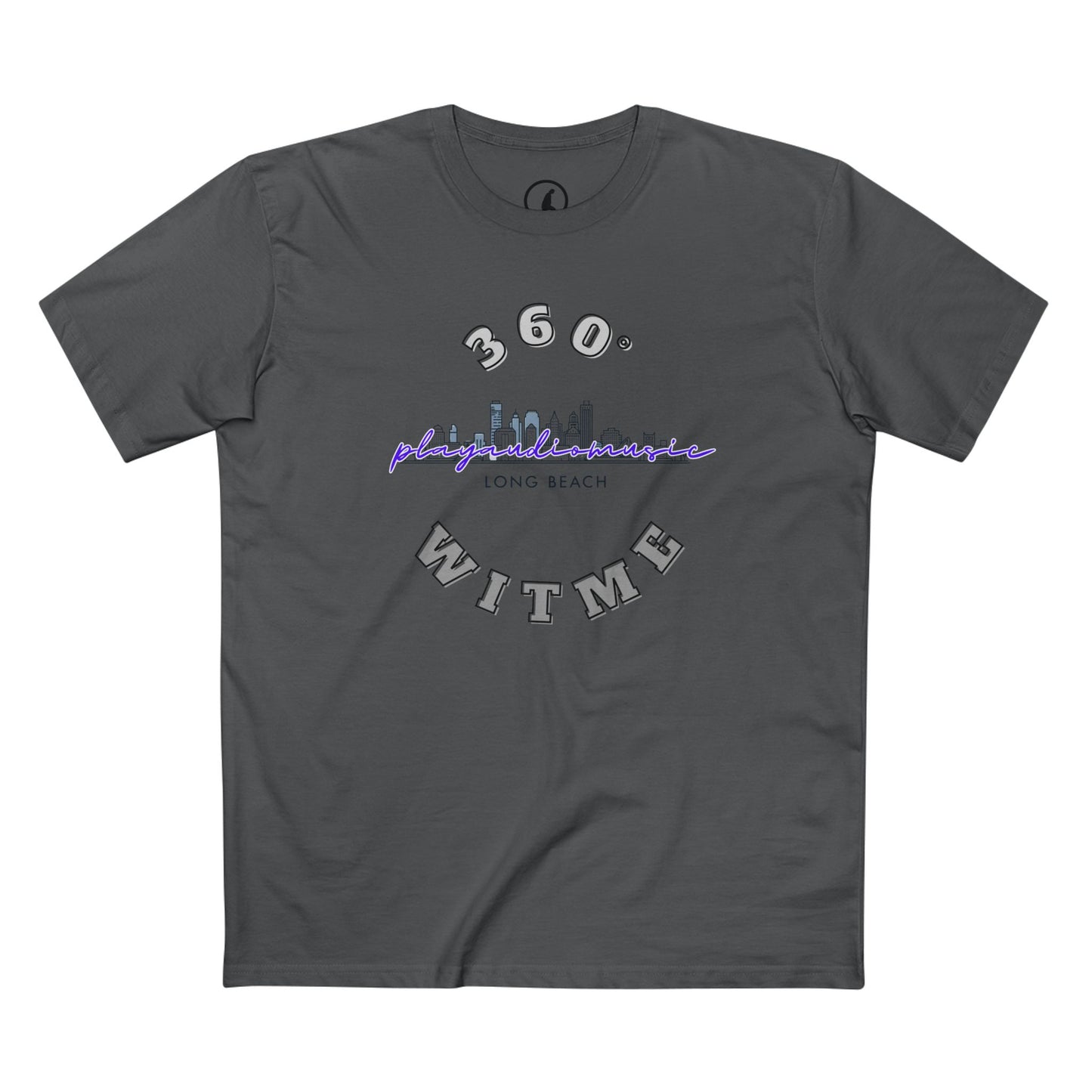 PLAYAUDIOMUSIC® 360WITME™ Long Beach City Tee
