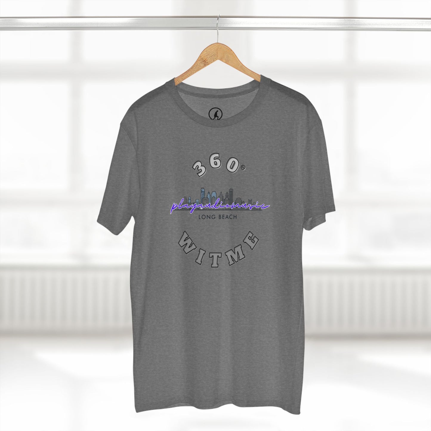 PLAYAUDIOMUSIC® 360WITME™ Long Beach City Tee